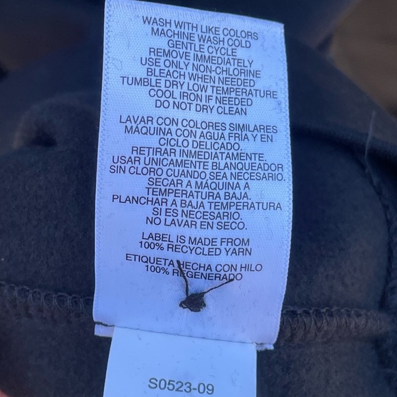 Mondetta Ladies' Collared Fleece Pullover Top, Black Medium Large - Picture 6 of 13